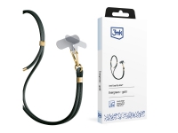 3MK EasyClip Elite, mobiltelefon, nylon, sink, gull, grønn, hengende boks