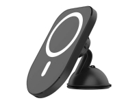 XtremeMac - Trådløs ladeholder for bil - magnetisk - 15 watt - 2 A