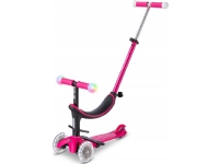 Micro MICRO scooter passpirtukas Mini2Grow Deluxe Magic LED Rosa, MMD359