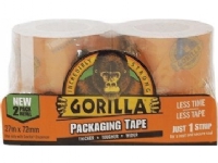 Gorilla Sports Packaging Tape Tough & Wide 72mmx27m