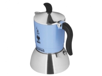 Bialetti 6581, Mokabryggare, 0,15 l, Svart, Blå, Silver, Gjuten aluminium, Rostfritt stål, 4 koppar, 90 mm