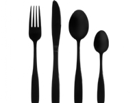 Maku Kitchen Life Basic bestikksett, matt sort, 16 stk.
