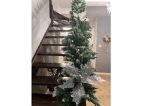 Snowy Christmas Tree Garland 2,7m hq ruhhy 22326