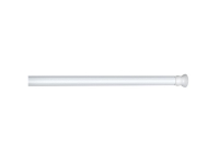 WENKO 19211100, Rund dusjgardinstang, Hvit, Aluminium, 70 cm, 115 cm, 2 cm