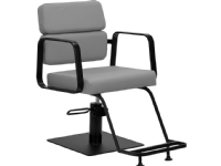 Activeshop Gabbiano Porto svart og grå frisørstol