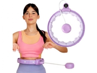 One Fitness Hula Hoop Med Vektteller Fh02 Lilla