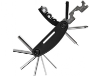 RockBros 16in1 MultiTool for sykkelreparasjon - sort 16in1 MultiTool for sykkelreparasjon - sort