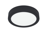 EGLO FUEVA 5 PLAFOND Ø160 11W 1350LM DÆMPB. SORTERE