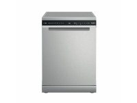 Whirlpool MaxiSpace W7F HS51 X, Frittstående, Full størrelse (60 cm), Rustfritt stål, Sort, Knapper, 1,3 m