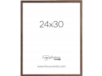 Fotoramme Focus Rock valnøtt kryssfiner 24X30