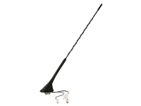 Antenne AM/FM 60° 12V ekstern strøm m. forstærker