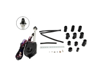 Universal teleskop motorantenne AM/FM automatisk sort