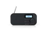 Caliber Transportabel DAB+ og FM Radio Opladelig
