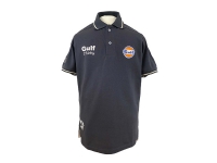 Gulf Vintage polo-shirt. Mørkgrå L