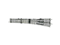 22303 N Fleischmann skinne (uden ballast) Underjordsskinne, Højre 155 mm 10 ° 765 mm Hobby - Modelltog - Spor N