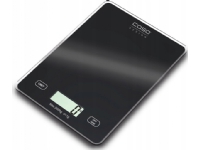 Slim, Elektronisk kjøkkenvekt, 5 kg, 1 g, Sort, Glass, Rektangel