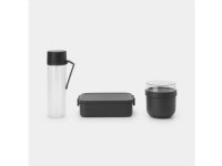 Brabantia Make & Take frokost- og lunsjsett 3 deler Mørkegrå