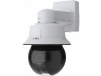 AXIS Q6318-LE 50 Hz - Nettverksovervåkingskamera - PTZ - Utendørs - Vandalsikker / Værbestandig - Farge (dag og natt) - 3840 x 2160 - 4K - Automatisk iris - motordrevet - GbE - MJPEG, H.265 , H.264B, H.264H , H.264M - Høy PoE klasse 6 (02446-002)