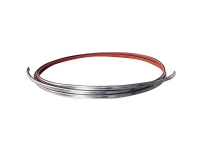 Eufab 30182 Bil-dekorationsliste Krom (L x B) 2.45 m x 21 mm