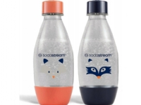 SodaStream Fuse Little Heroes 2 x 0,5 L oransje/blå