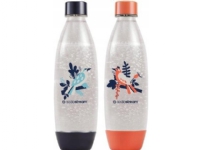 SodaStream Fuse Birds 2 x 1 L blå/oransje