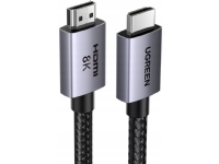 Ugreen HD171 35376-kabel med HDMI 2.1 8K-kontakter sertifisert 5 m - grå