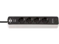Brennenstuhl 1153240126, 1,5 m, Innendørs, Type F, Type F (CEE 7/4), Ledning feste, IP20