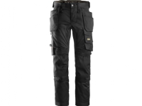 SNICKERS WORKWEAR AllroundWork 6241 stretch buks med hylsterlommerr Str: 54 sort