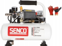 Sprężarka SENCO Silent luftkompressor 4 l, AC4504, SENCO