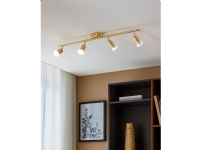 EGLO BUZZ LED spot rail 4L brushed brass