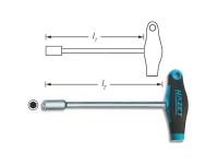 Hazet HAZET Workshop Top Wrench Skruvmejsel Bredd: 10 mm