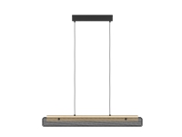 EGLO KOKOMO-Z LANGBORD RGBTW SORT/NATUR FSC