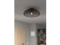 EGLO MOGANO 3 ceiling lamp Ø430 mm black