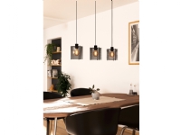 EGLO SEGOVIA pendant light black