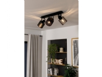 EGLO SEGOVIA spot rail 3L black