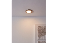 EGLO FUEVA FLEX recessed spot Ø117 mm 3000K brushed steel