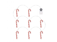 Sirius Hannah Slik Stok Gurilande - 8 LED - Rød