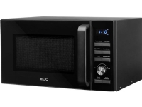 ECG MTD 2590 GBS, Benkeplate, Kombinasjon mikrobølge, 25 l, 1400 W, Knapper, Rotasjon, Sort