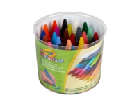Crayola Mini Kids - 24 Jumbo crayons, 24 stykker, Multi, Flerfarget, Rund, Voks, 1 år
