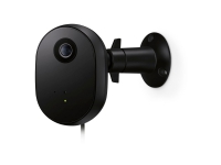 WiZ Udendørskamera, IP-sikkerhedskamera, Udendørs, Ledningsført, Loft/væg, Sort, Plast