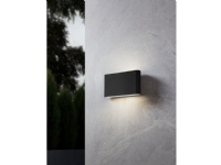 EGLO GRUTTI outdoor wall lamp anthracite