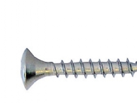 Fischer VVS skrue 6,0x60mm - Fuldgev. A2, UH linsehoved PZ-2, pakke a 100stk