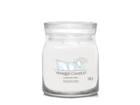 Yankee Candle Clean Cotton, Cylinder, Hvit, Bomullsblomst, Sitron, Hvit blomst, 50 timer, 1 stykker