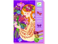 Djeco Glitter kunstneriske blomster