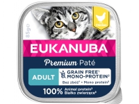 Eukanuba Euk Cat Adult Chicken Pate Mono 85g - (16 pk/ps)