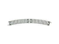 22224 N Fleischmann-räl ballast)Bockat spår 30°