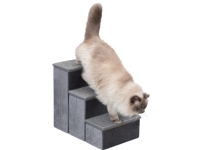 Trixie Stairs with storage space, 34 × 45 × 50 cm, grey