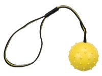 Sporting rubber ball med nylonbånd