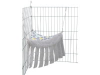 Trixie Sunny hule m/hengekøye, hamster, 41×27×23 cm, flerfarget/grå