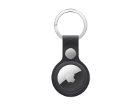 Apple - Eske for airtag - mikrotvill, stainless steel - svart - for iPhone/iPad/iPod